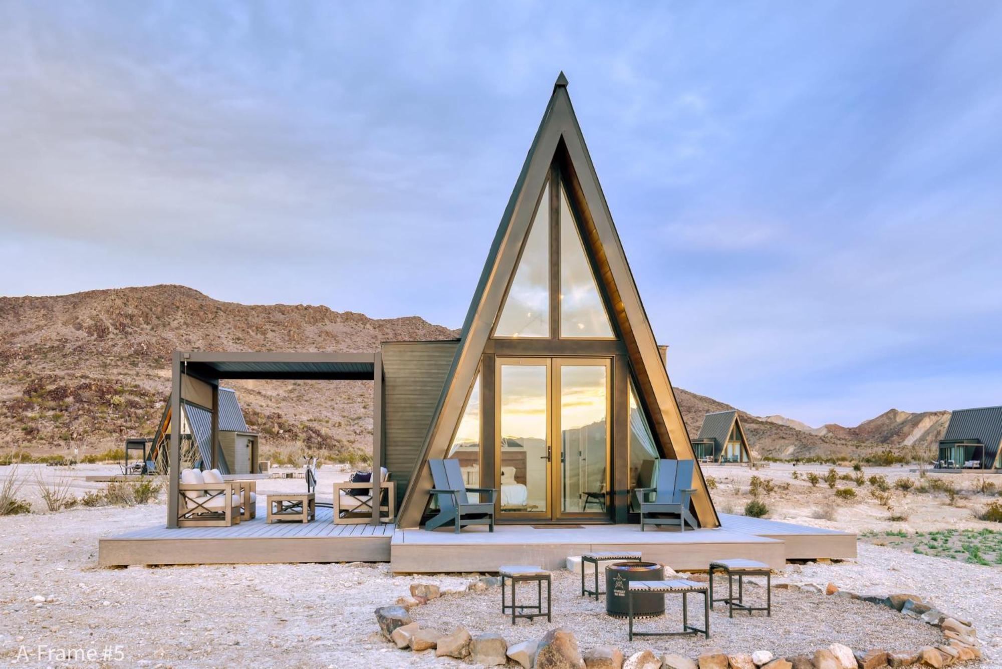 Stardust Big Bend Luxury A-Frame#5 Great Views Villa Terlingua Dış mekan fotoğraf