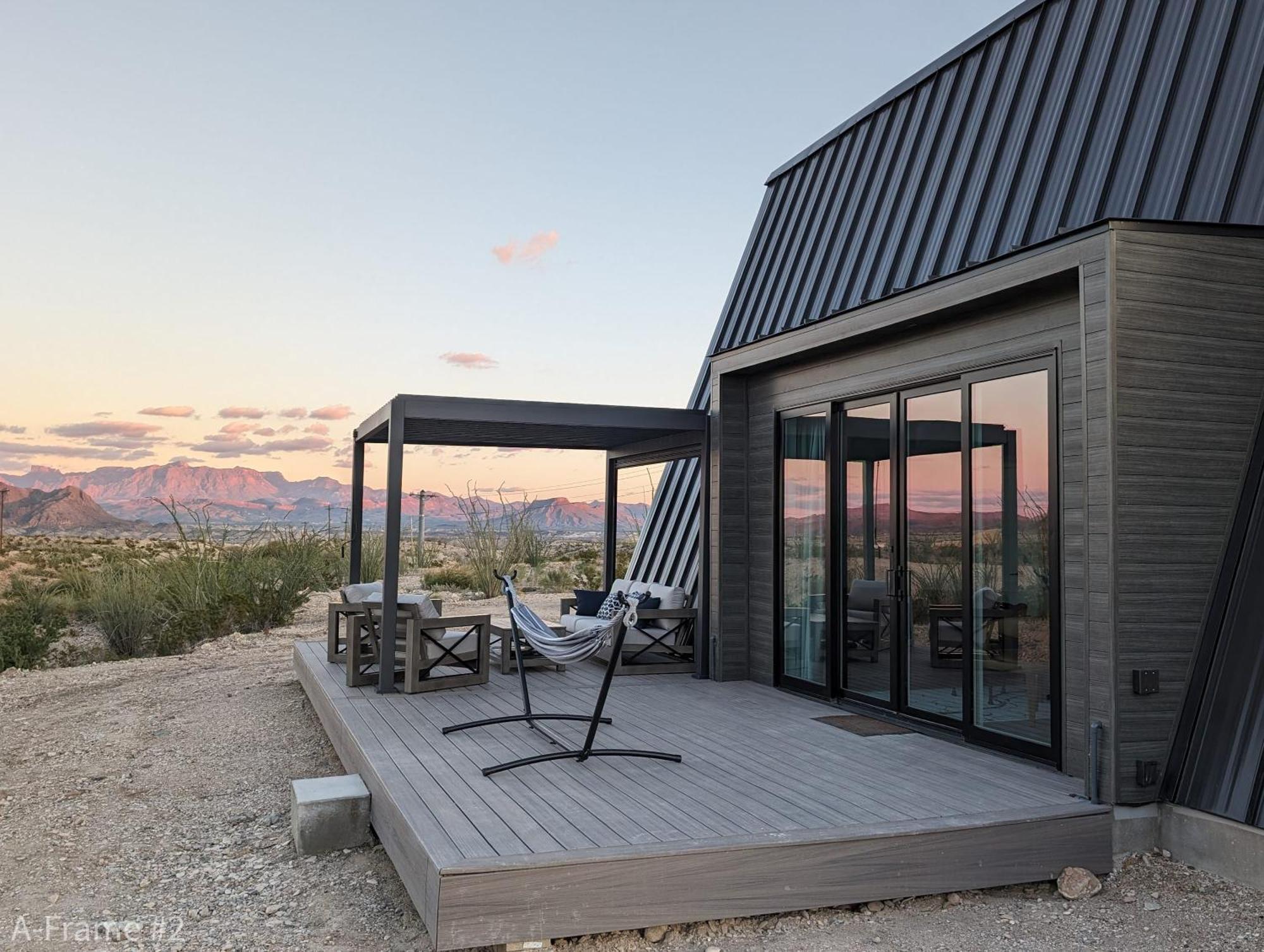 Stardust Big Bend Luxury A-Frame#5 Great Views Villa Terlingua Dış mekan fotoğraf