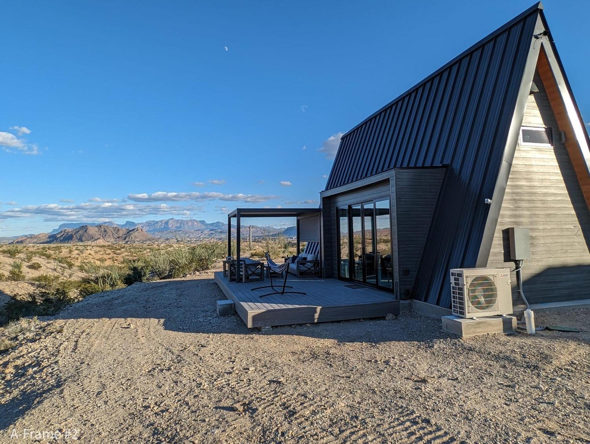 Stardust Big Bend Luxury A-Frame#5 Great Views Villa Terlingua Dış mekan fotoğraf
