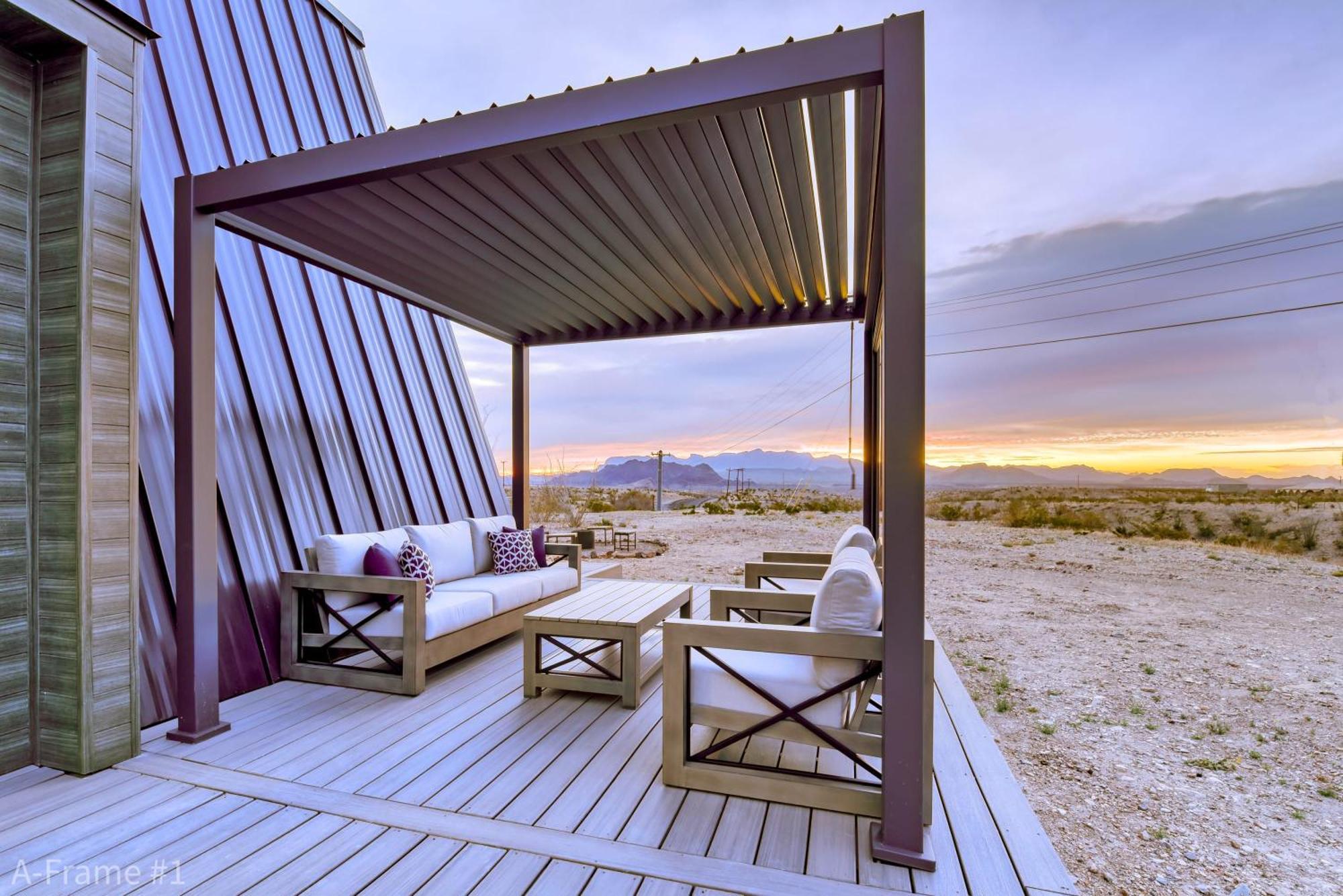 Stardust Big Bend Luxury A-Frame#5 Great Views Villa Terlingua Dış mekan fotoğraf