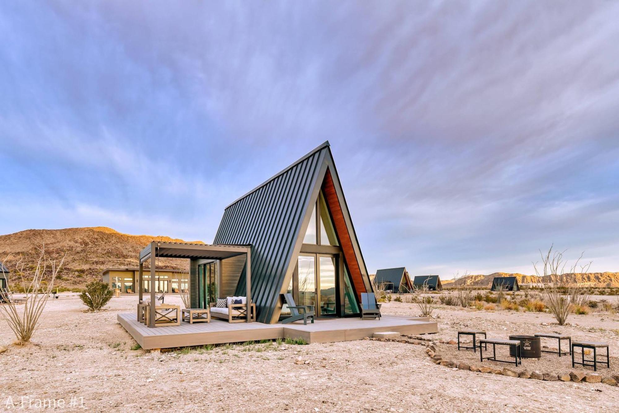 Stardust Big Bend Luxury A-Frame#5 Great Views Villa Terlingua Dış mekan fotoğraf