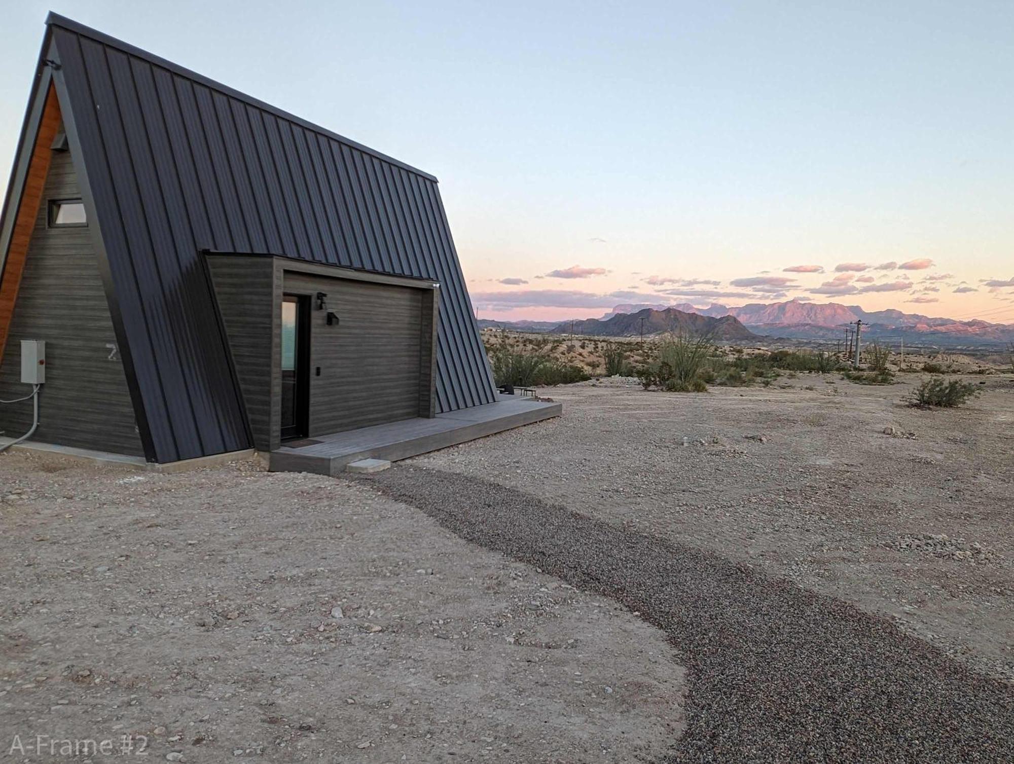 Stardust Big Bend Luxury A-Frame#5 Great Views Villa Terlingua Dış mekan fotoğraf