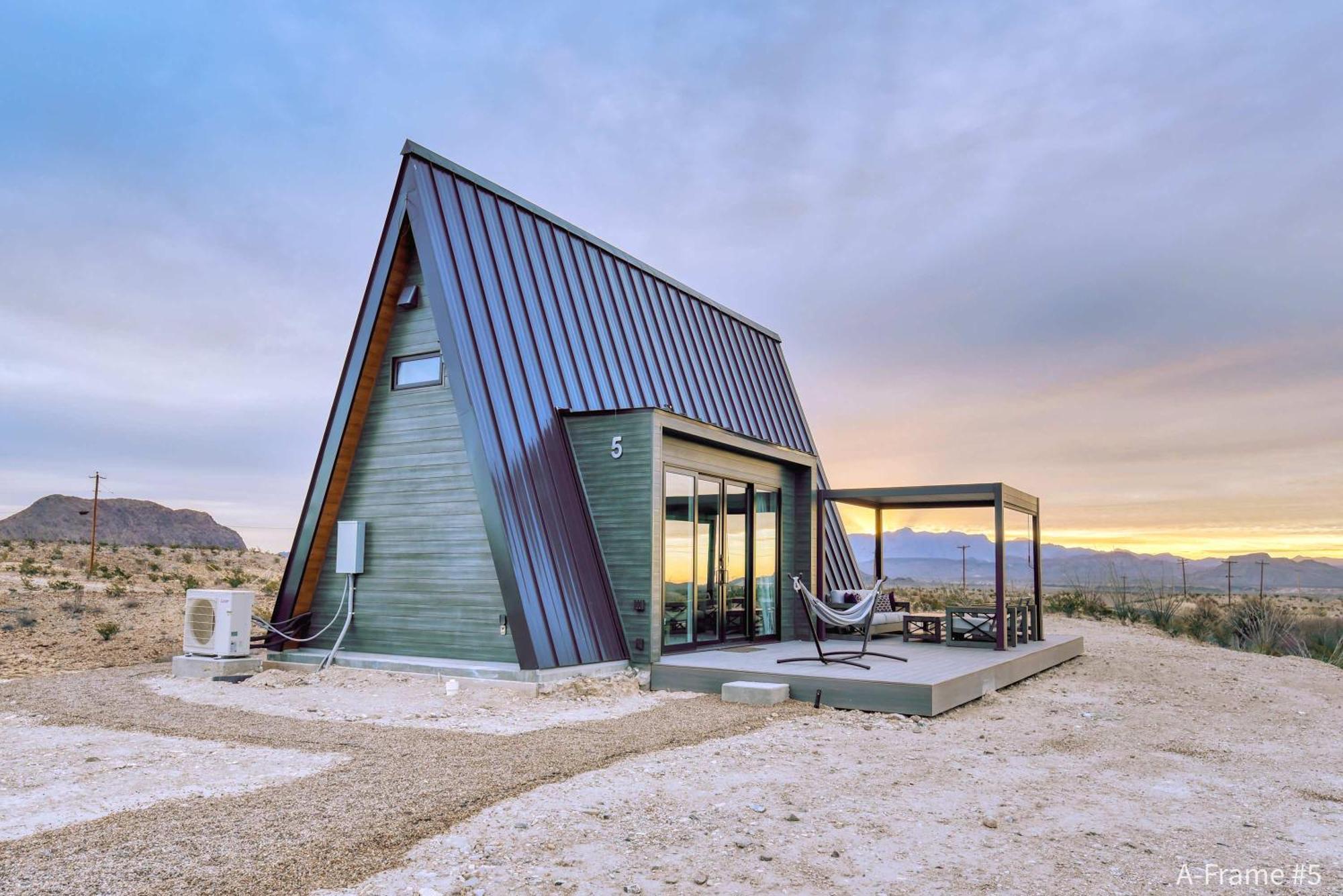 Stardust Big Bend Luxury A-Frame#5 Great Views Villa Terlingua Dış mekan fotoğraf