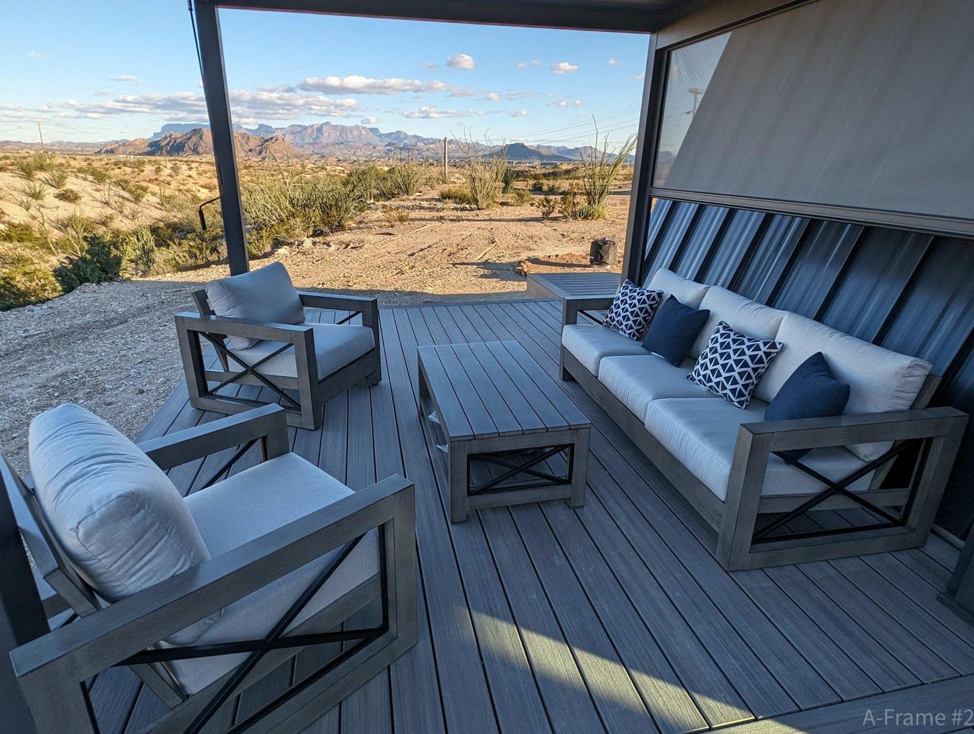 Stardust Big Bend Luxury A-Frame#5 Great Views Villa Terlingua Dış mekan fotoğraf